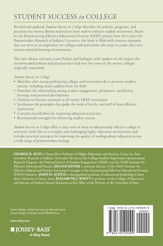 Student Success in College, (Includes New Preface and Epilogue): Creating Conditions That Matter
