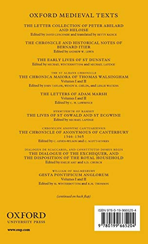 The Warenne (Hyde) Chronicle (Oxford Medieval Texts)