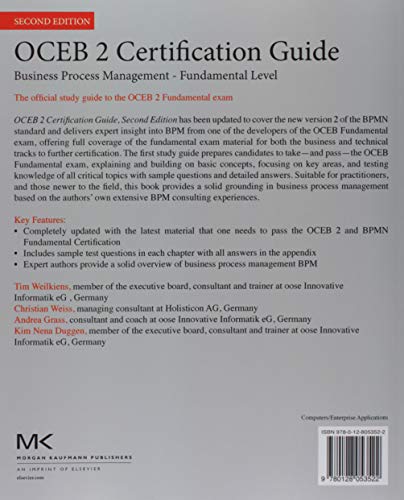 OCEB 2 Certification Guide: Business Process Management - Fundamental Level