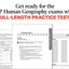 AP Human Geography Premium: With 4 Practice Tests (Barron's Test Prep)