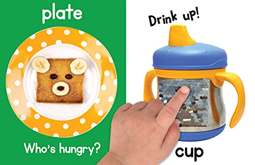 Yummy! Mealtime - Touch and Feel Board Book - Sensory Board Book (Touch & Feel Sensory Board Books for Baby & Toddler Time)