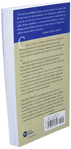 Making Peace: A Guide to Overcoming Church Conflict