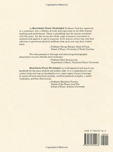 Mastering Piano Technique: A Guide for Students, Teachers an