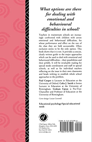 Emotional and Behavioural Difficulties: Theory to Practice