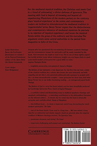 The Darkness of God: Negativity in Christian Mysticism