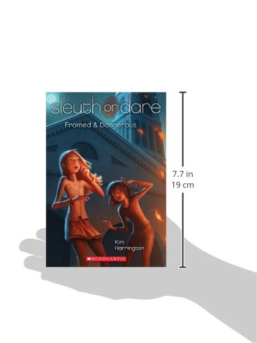 Sleuth or Dare #3: Framed & Dangerous — back cover