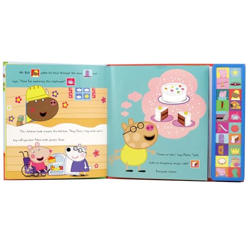 Peppa Pig - Peppa's Clubhouse 20-Button Sound Book - PI Kids