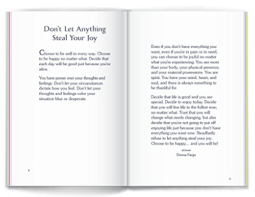 Think Positive Thoughts Every Day: Words to Inspire a Brighter Outlook on Life (A Blue Mountain Arts Collection), An Uplifting Gift Book of Encouragment, Wisdom, and Happy Thoughts