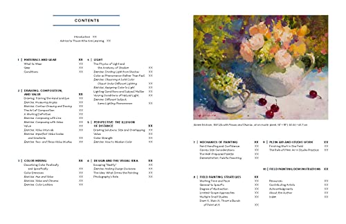Plein Air Techniques for Artists: Principles and Methods for Painting in Natural Light (Volume 8) (For Artists, 8)