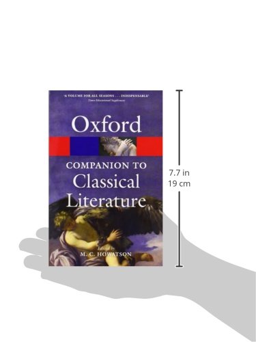 The Oxford Companion to Classical Literature (Oxford Quick Reference)