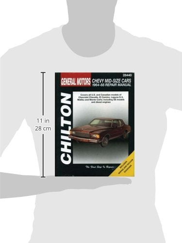 GM Chevrolet Mid-Size Cars, 1964-88 (Chilton Total Car Care Series Manuals)