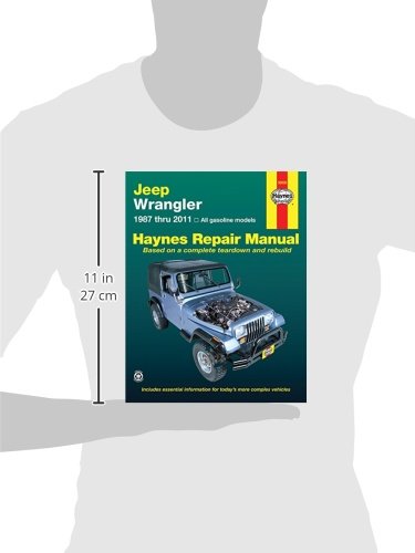 Cengage Learning Jeep Wrangler 1987 - 2011 Repair Manual by