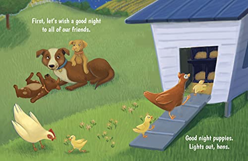 Night, Night Farm - Childrens Padded Board Book