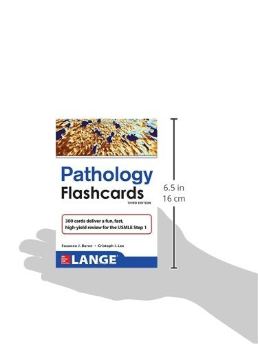 Lange Pathology Flash Cards, Third Edition (LANGE FlashCards)
