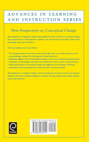 New Perspectives on Conceptual Change (Advances in Learning and Instruction Series, 5)