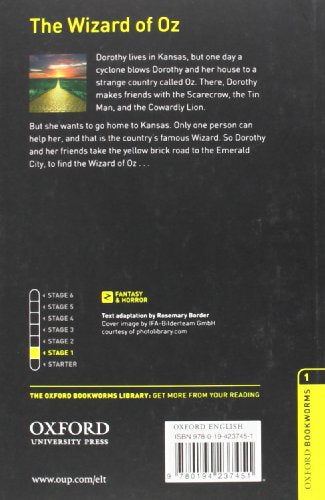 Oxford Bookworms Library: The Wizard of Oz: Level 1: 400-Word Vocabulary