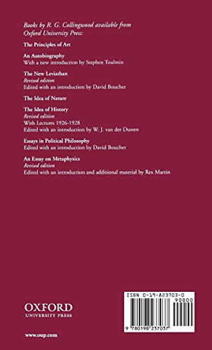 The Principles of History and Other Writings in Philosophy of History