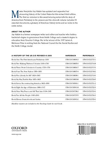 The New Nation: Elementary Grades Teaching Guide, A History of U.S. Book 4
