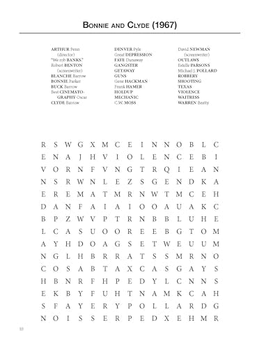 At the Movies Word Search Puzzles (Dover Brain Games & Puzzles)