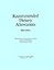 Recommended Dietary Allowances