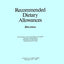 Recommended Dietary Allowances