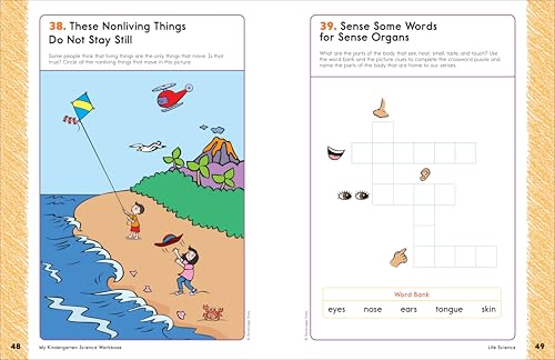 My Kindergarten Science Workbook: 101 Games & Activities to Support Kindergarten Science Skills