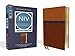 NIV Study Bible, Fully Revised Edition (Study Deeply. Believe Wholeheartedly.), Personal Size, Leathersoft, Brown/Blue, Red Letter, Comfort Print