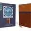 NIV Study Bible, Fully Revised Edition (Study Deeply. Believe Wholeheartedly.), Personal Size, Leathersoft, Brown/Blue, Red Letter, Comfort Print