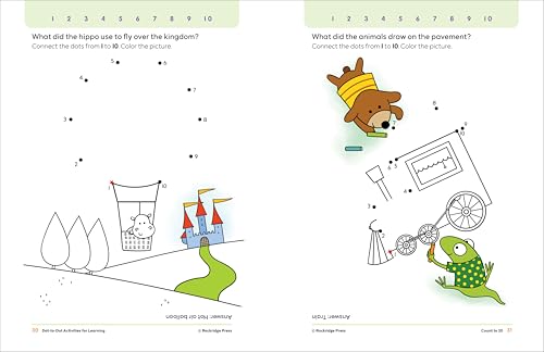 Dot-to-Dot Activities for Learning: Practice the Alphabet and Count to 100
