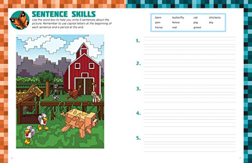 Writing for Minecrafters: Grade 1 by Sky Pony Press
