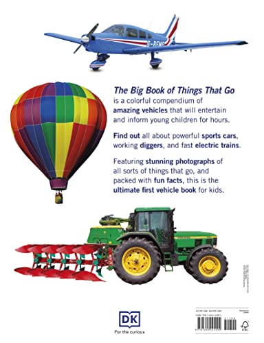 The Big Book of Things That Go (DK Big Books) — back cover