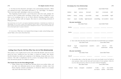 The Highly Sensitive Person's Workbook