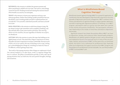 Mindfulness Meditations for Depression: 100 Practices for Solace and Self-Compassion