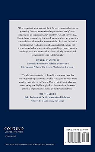 Time to React: The Efficiency of International Organizations in Crisis Response