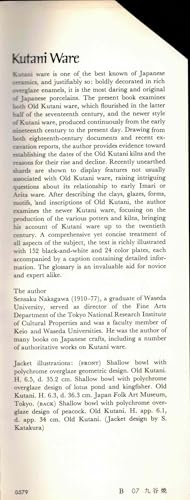 Kutani Ware (Japanese Arts Library Vol 7)
