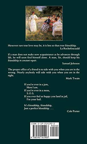 The Oxford Book of Friendship