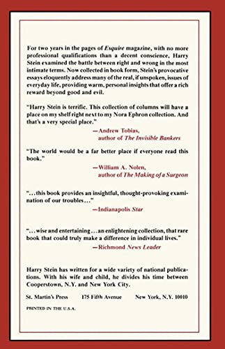 Ethics & Other Liabilities: Trying to Live Right in an Amoral World