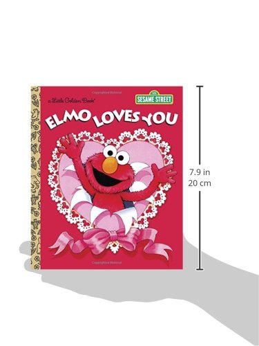 Elmo Loves You (Sesame Street) (Little Golden Book)