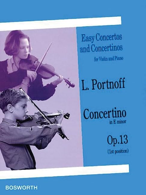 Concertino in E Minor, Op. 13: Easy Concertos and Concertinos Series for Violin and Piano (Easy Concertos and Concertinos for Violin and Piano)