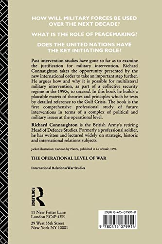 Military Intervention in the 1990s (The Operational Level of War)