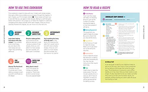Bake Up! Kids Cookbook: Go from Beginner to Pro with Recipes and Essential Techniques