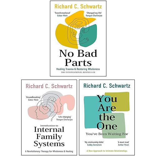 Richard Schwartz 3 Books Collection Set (No Bad Parts, Introduction to Internal Family Systems & You Are the One Youve Been Waiting For)