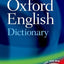 Paperback Oxford English Dictionary