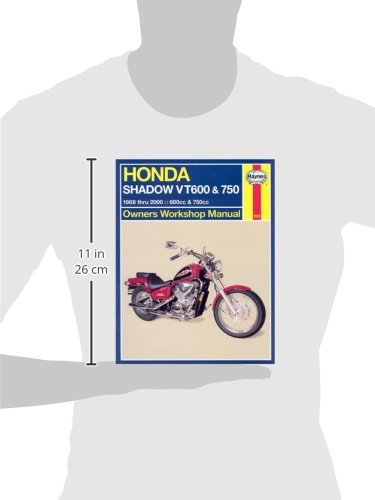Honda Shadow VT600 and VT750, 600cc and 750cc from 1988 thru 2000 (Owners Workshop Manual)
