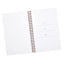 Christian Art Gifts Notebook Trust in the Lord Proverbs 3:5 Bible Verse Inspirational Writing Notebook Gratitude Prayer Journal Flexible PVC Cardstock Cover 128 Ruled Pages w/Scripture, 6 x 8.5 Inches
