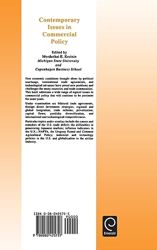 Contemporary Issues in Commercial Policy (Series in International Business and Economics, 5)