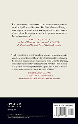 The Memoir of Toussaint Louverture