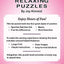 Easy Relaxing Puzzles: Includes Spot the Odd One Out, Mazes, Word Searches and Find the Differences