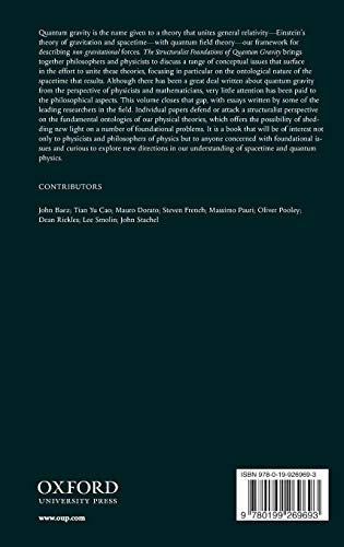The Structural Foundations of Quantum Gravity