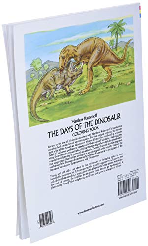 The Days of the Dinosaur Coloring Book